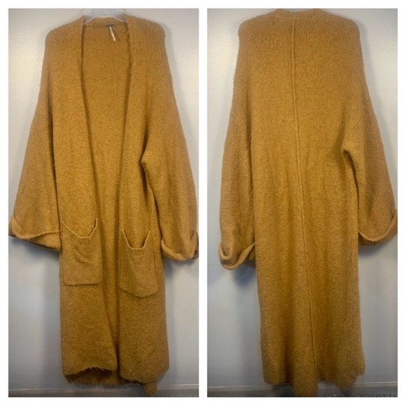 Free People Live in Tokyo Alpaca Blend Duster Cardigan - Picture 4 of 15
